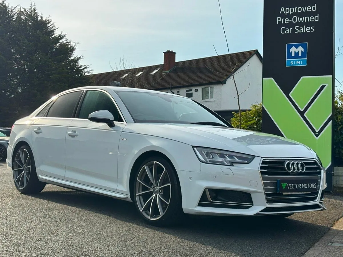 Audi A4 S-LINE 2.0TFSI AUTO PETROL 12 MONTH WARRAN - Image 1