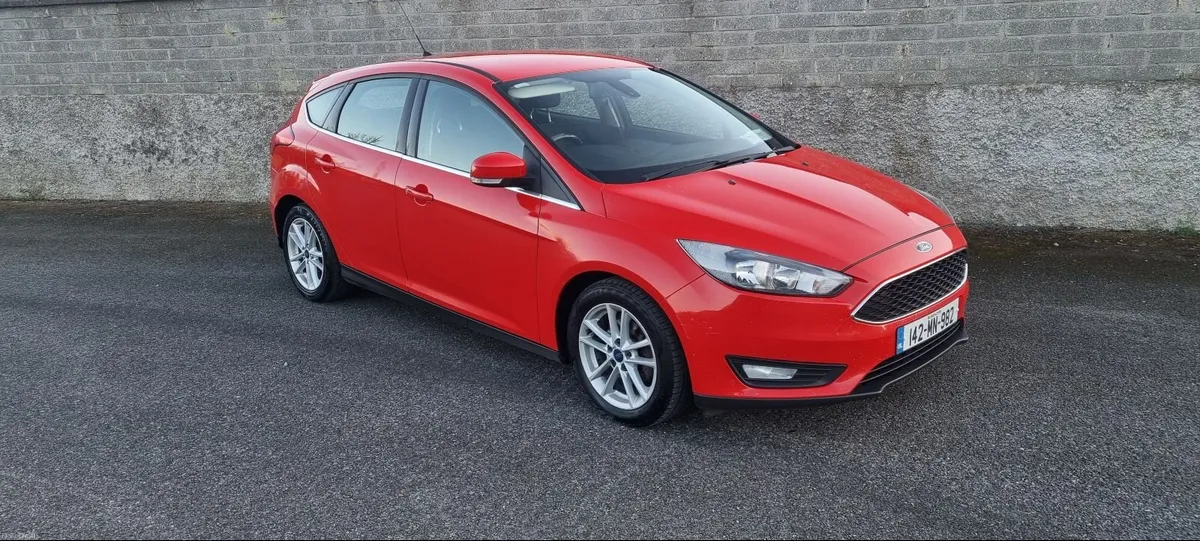 142 Ford Focus 1.6 TDCi Zetec NCT +Taxed - Image 1