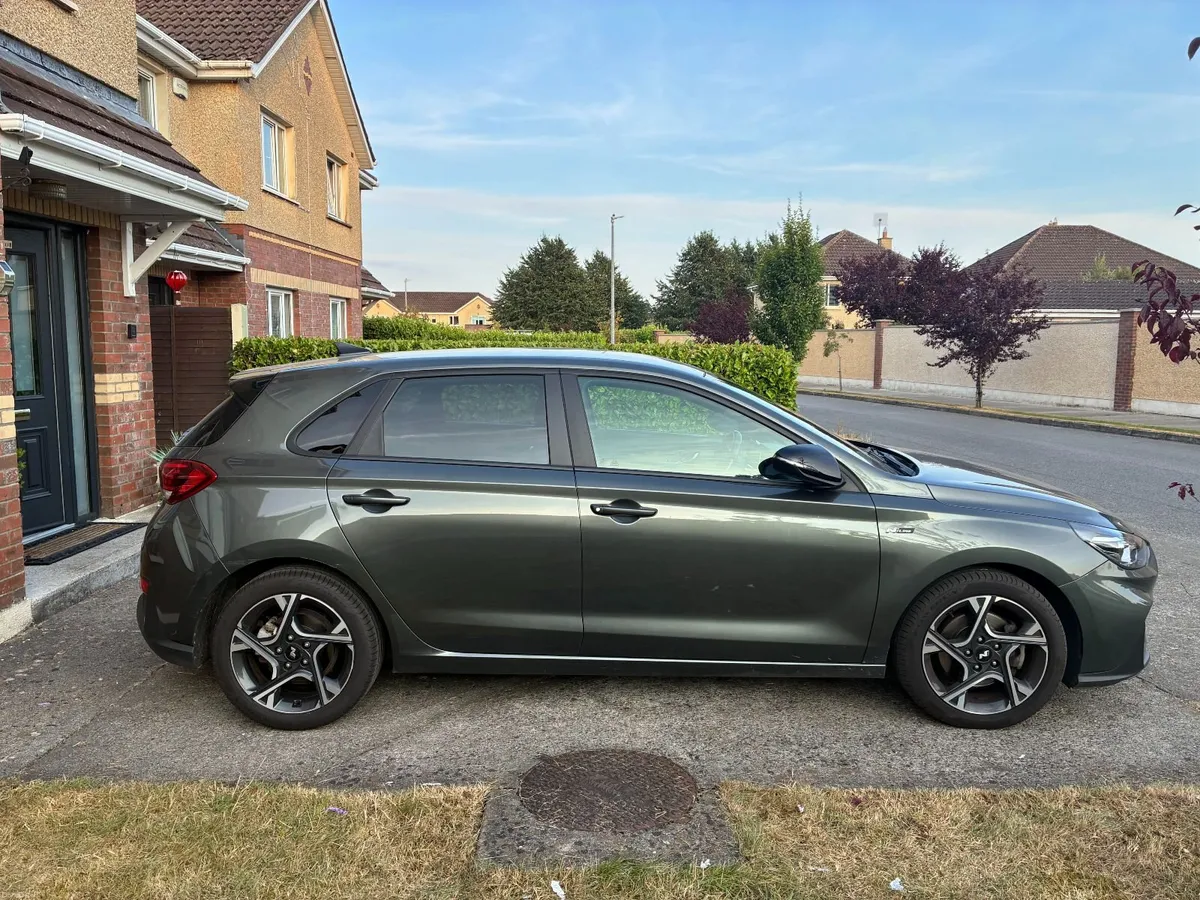 Hyundai i30 N Line Petrol Amazon Grey Low KMS - Image 4