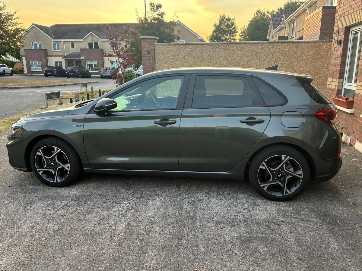 Hyundai i30 N Line Petrol Amazon Grey Low KMS - Image 5