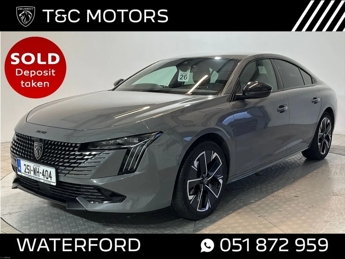 Peugeot 508 GT Model, Front & Rear Parking Sensors - Image 1