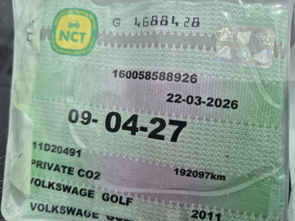 Golf 2011 NCT 04/27 Tax 03/27 Spotless Car !!! - Image 5