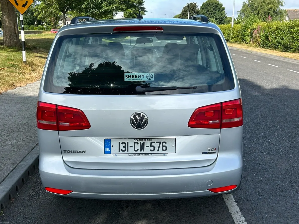 2013 VOLKSWAGON TOURAN 1.6 TDI 7 SEATER NEW NCT - Image 4