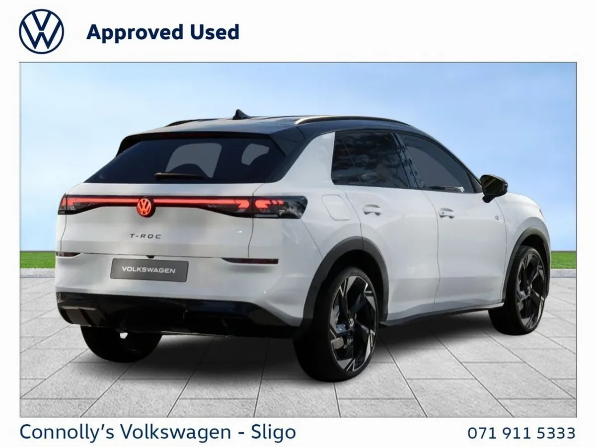 Volkswagen T-Roc RLINE 1.5TSI 150HP AUTO *NEW MODE - Image 3