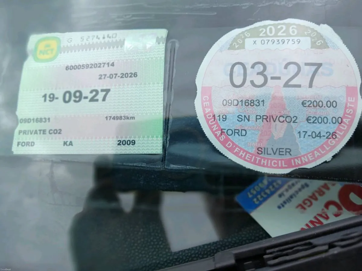 09.Ford.Ka.1.2.pet.175km.nct.9/27.tax.3/27.1600e - Image 6