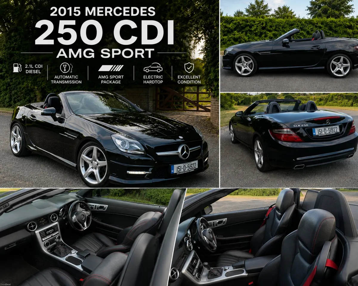 2015 Mercedes-Benz SLK 250 CDI AMG Sport - Image 1