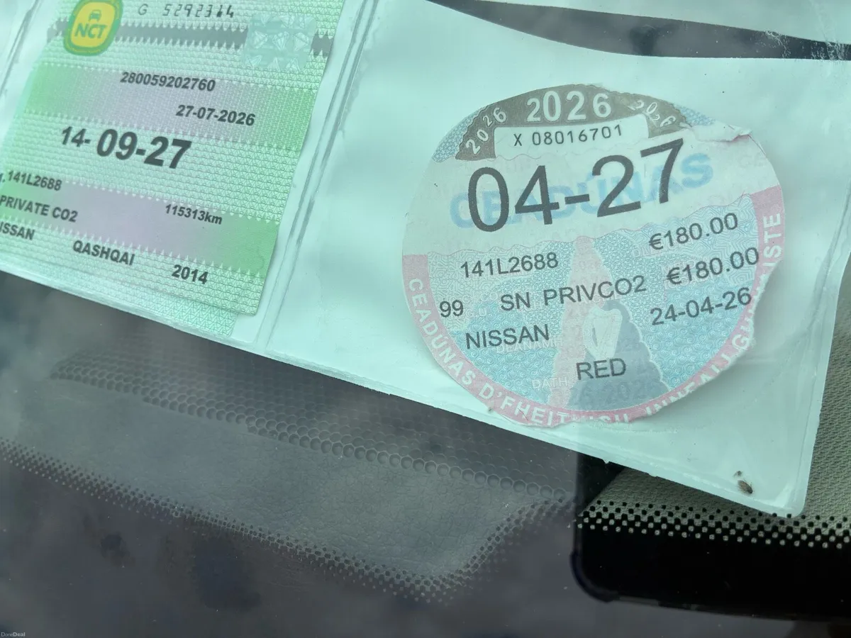 Nissan Qashqai 2014 New NCT 09/27 - Image 5
