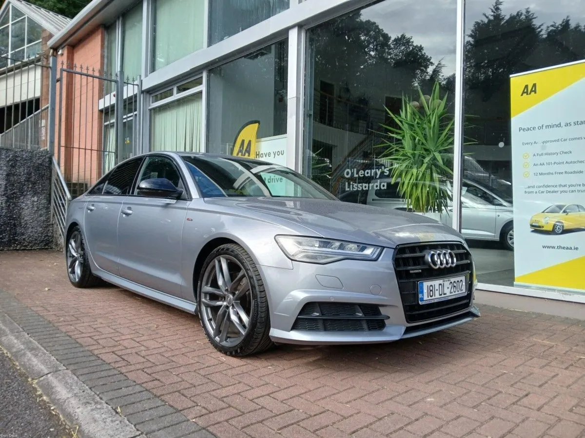 Audi A6 2.0TDI 190 quattro S-Tronic S- Line, Black - Image 5
