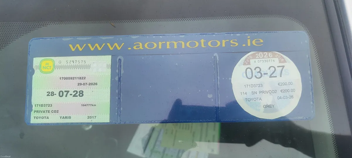 Toyota Yaris 2017 1.33 Irish Car - Image 2