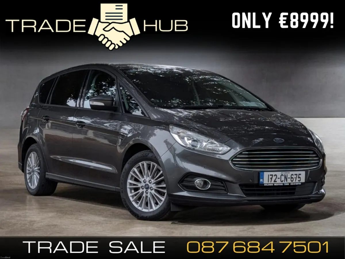 2017 FORD S-MAX 2.0 TDCI  warranty available - Image 1