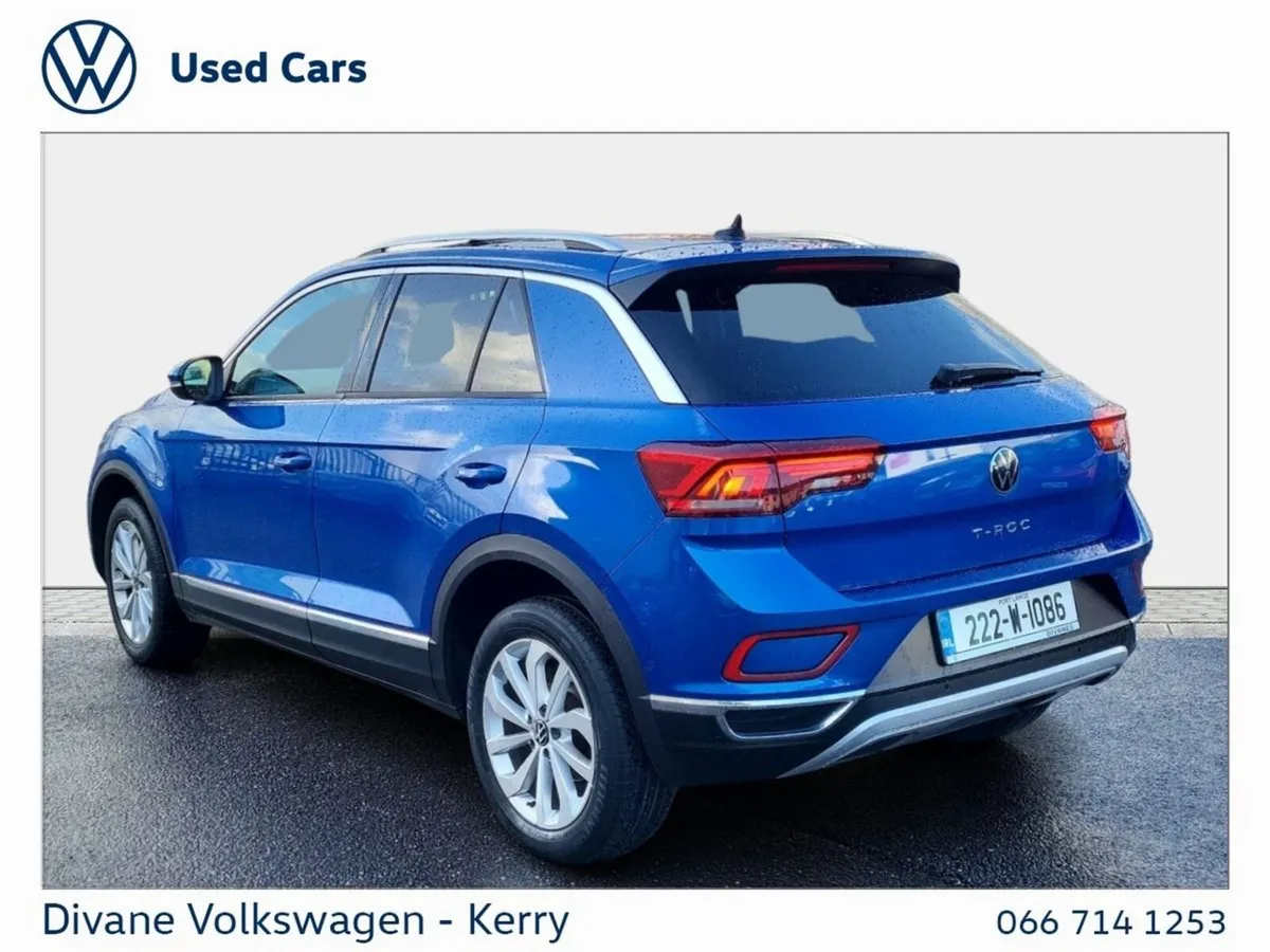 Volkswagen T-Roc SUNROOF STYLE PLUS 1.0 PETROL 110 - Image 3