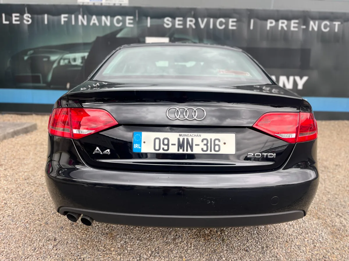 AUDI A4, 2009, 2.0 TDI, MANUAL, NEW NCT 07/2027 - Image 5