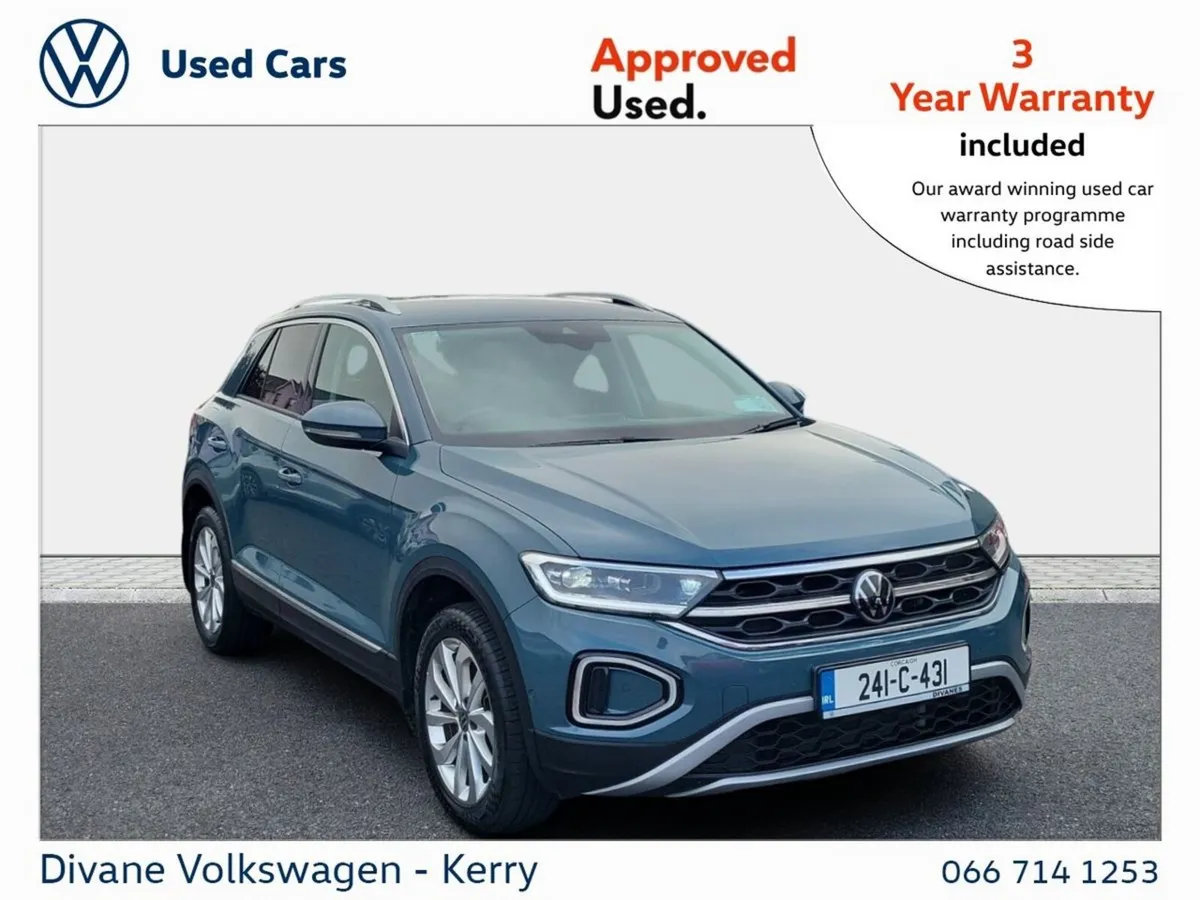 Volkswagen T-Roc STYLE .0 TSI PETROL 110HP - Image 1