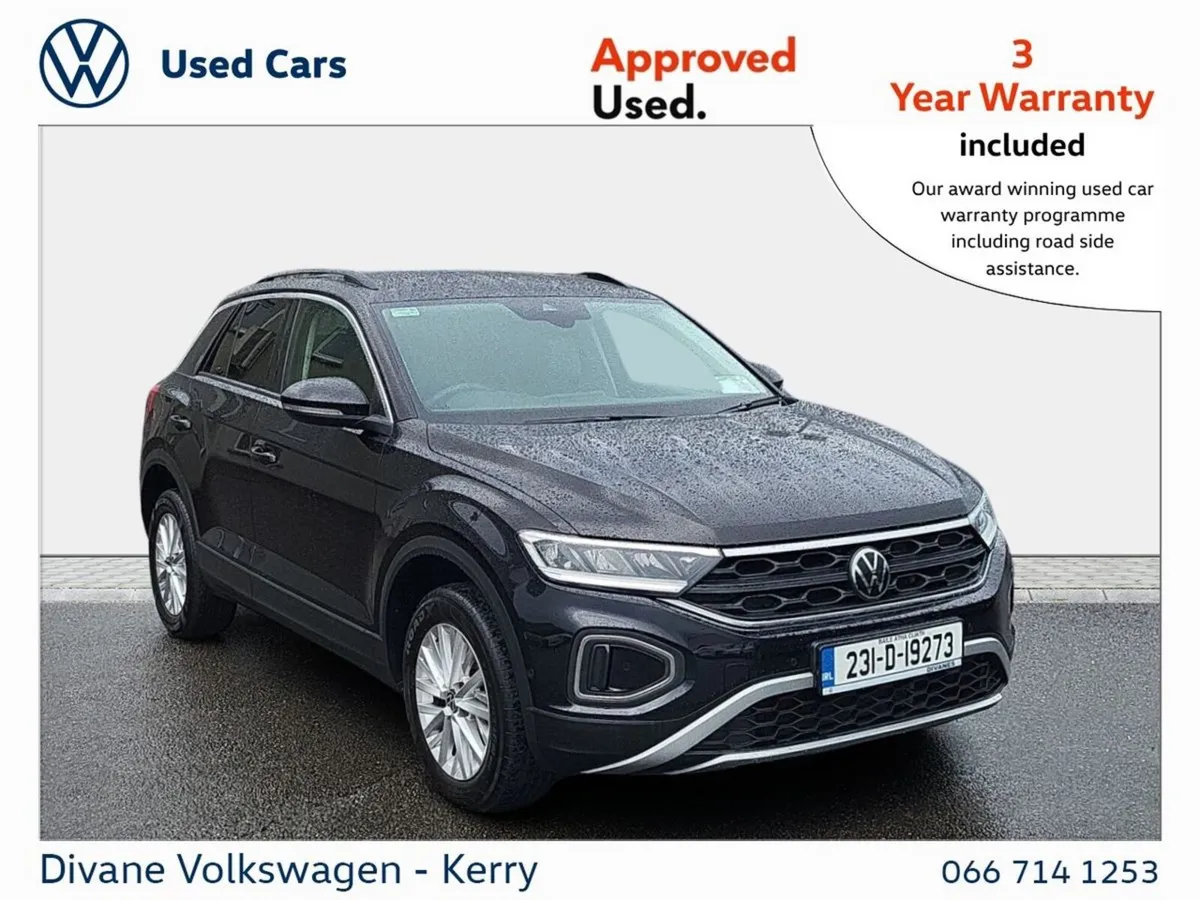 Volkswagen T-Roc LIFE 1.0 TSI 110 BHP - Image 1