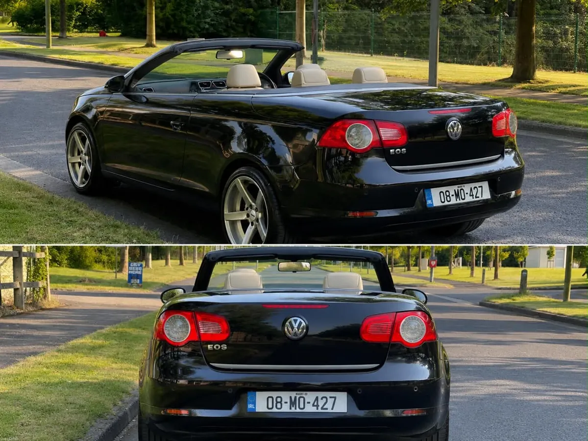 Volkswagen EOS cabriolet 1.4 petrol nct and taxed - Image 5