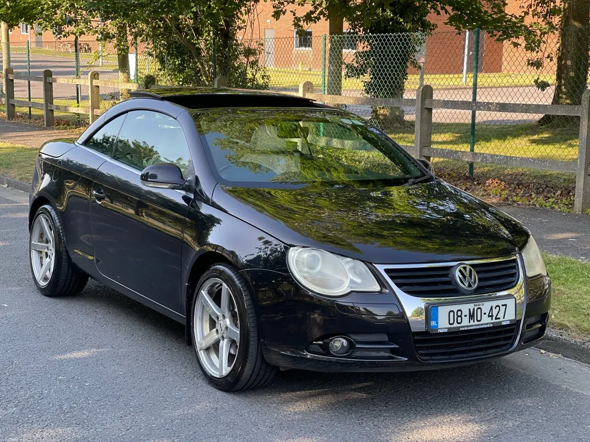 Volkswagen EOS cabriolet 1.4 petrol nct and taxed - Image 6