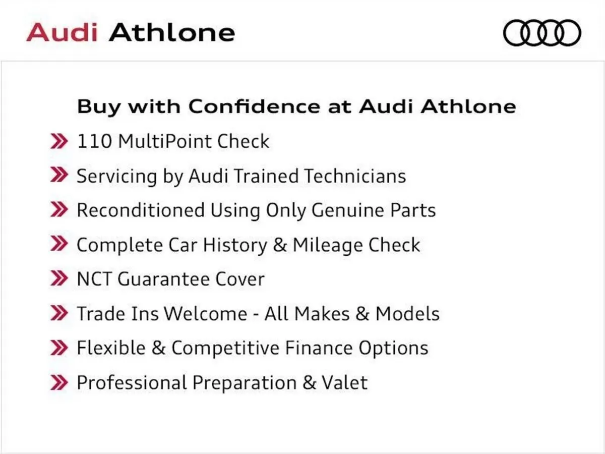Audi A3 Saloon 1.0TFSI 110BHP S-Line - Image 2