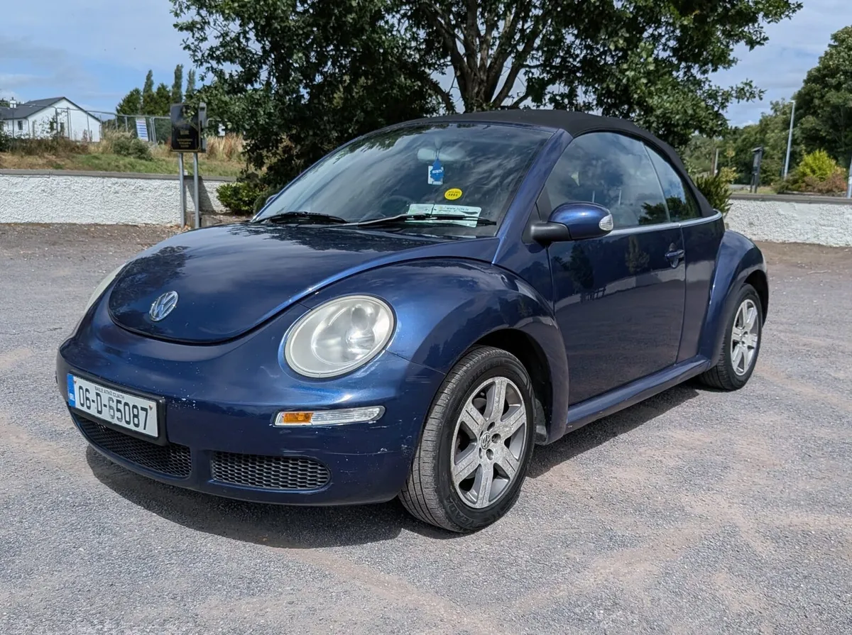 VW Beetle Cabriolet 1.4 NCT & TAX - Image 1