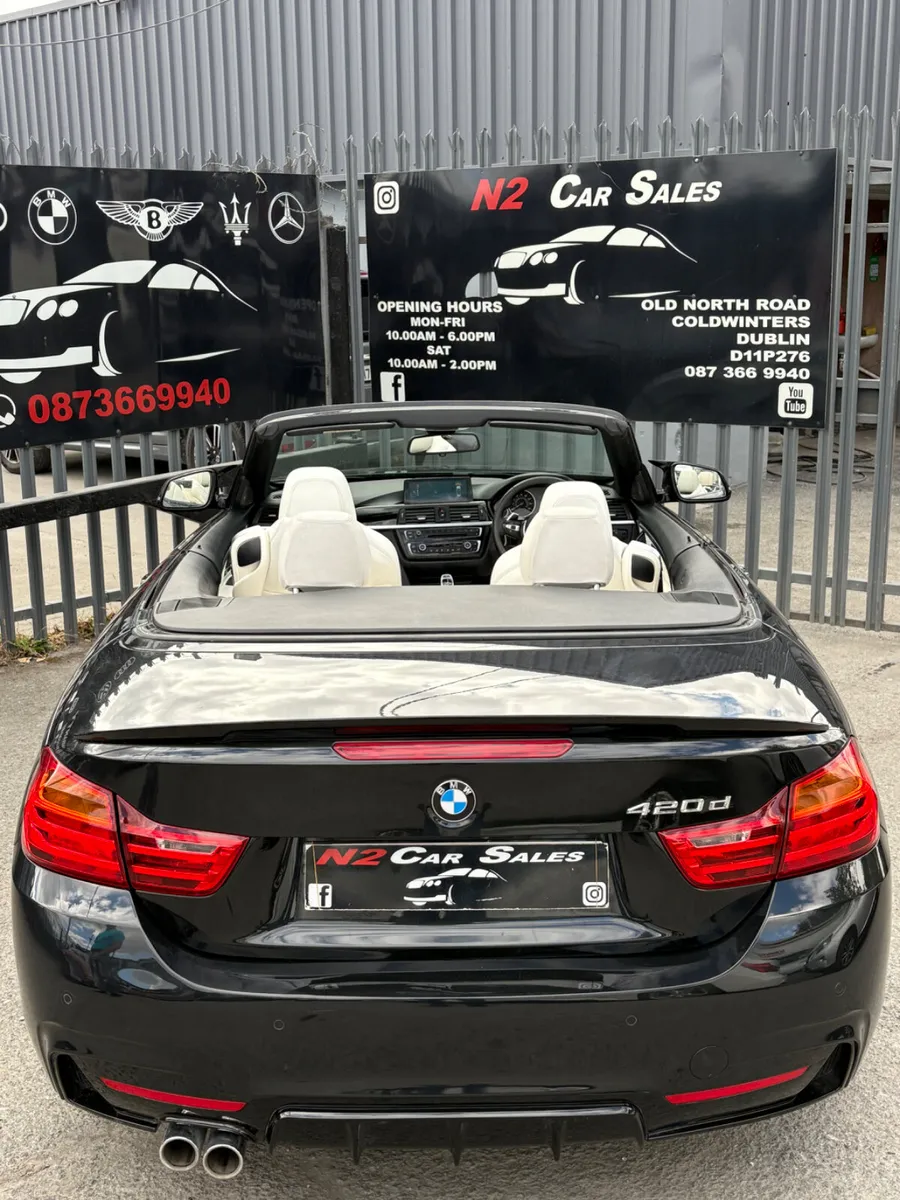 152 BMW 420d Convertable M-Sport,LOW MILES,NEW NCT - Image 5