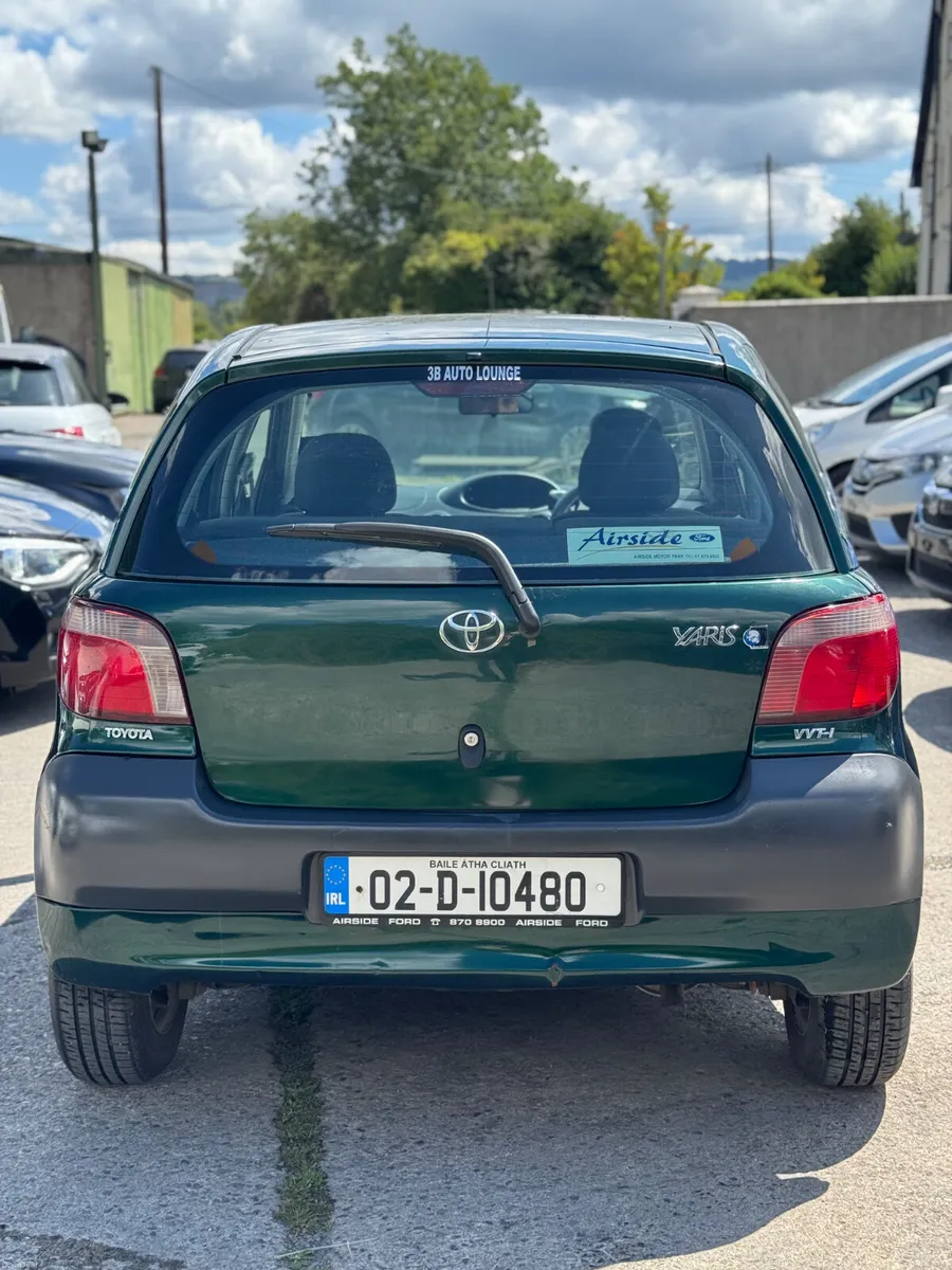 Toyota Yaris 1L 2002 156KM 2 Keys Fresh NCT - Image 5