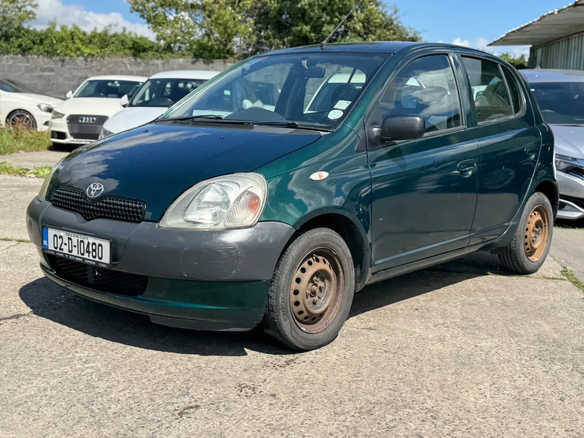 Toyota Yaris 1L 2002 156KM 2 Keys Fresh NCT - Image 1