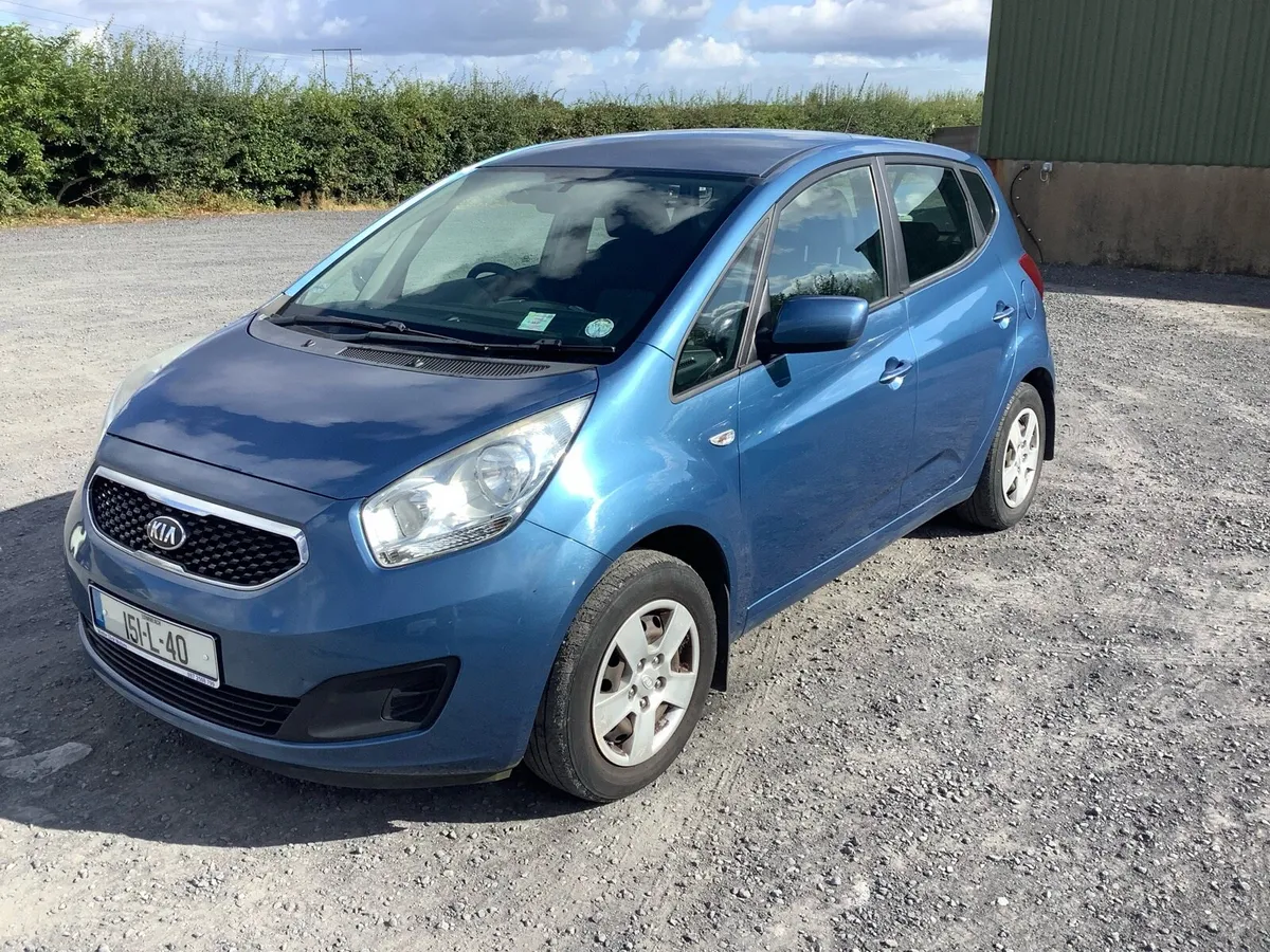 2015 kia venga 1.4 petrol…nct + serviced - Image 1