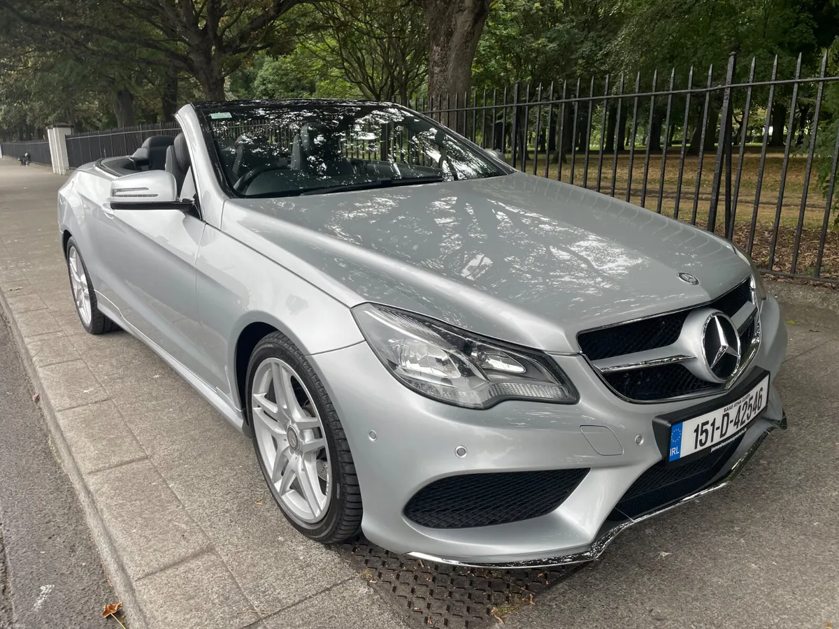 2015 MERCEDES E220 CONVERTIBLE AMG - Image 1