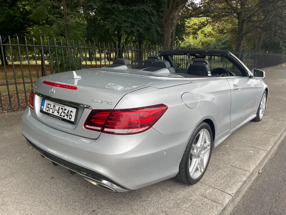 2015 MERCEDES E220 CONVERTIBLE AMG - Image 5