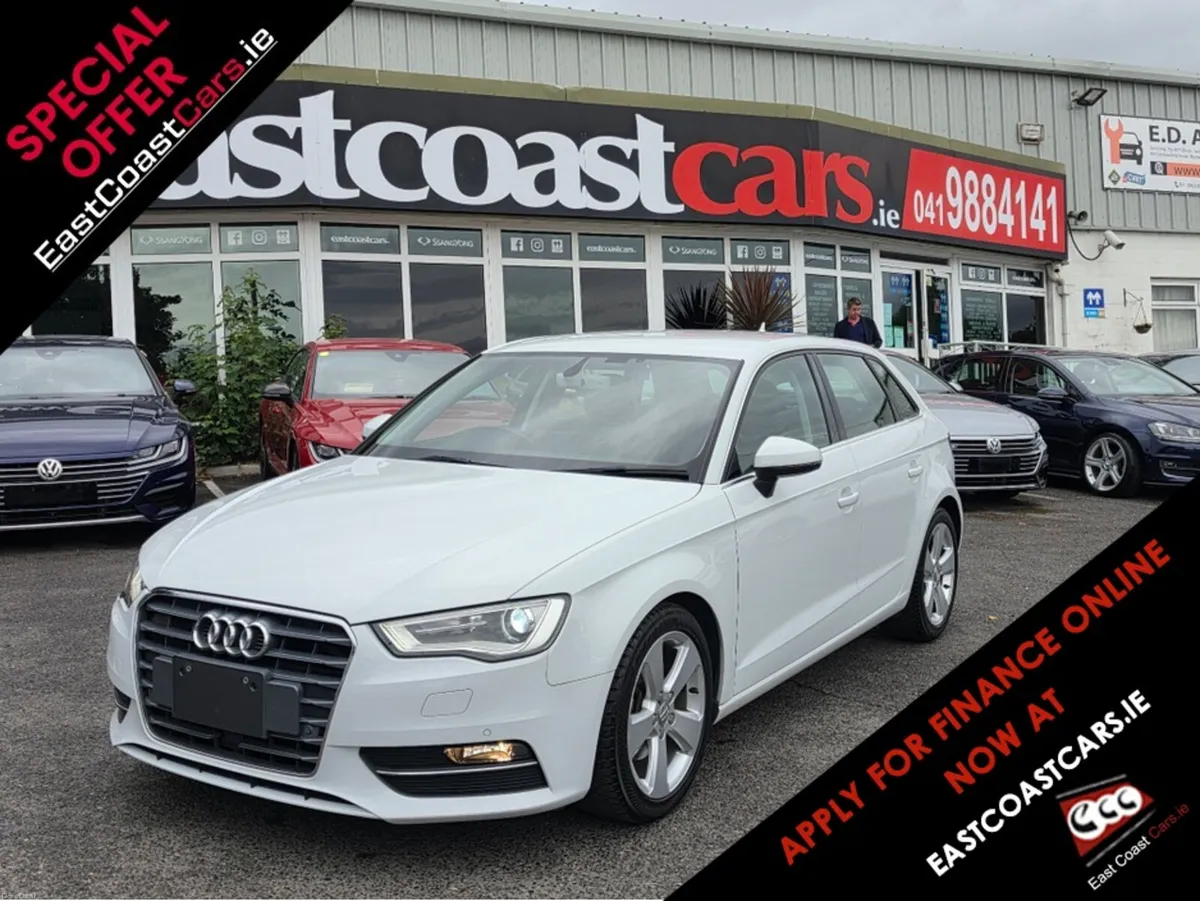 Audi A3 ( 162 REG ) 1.4 FULL LEATHER SEATS ELECTRI - Image 1