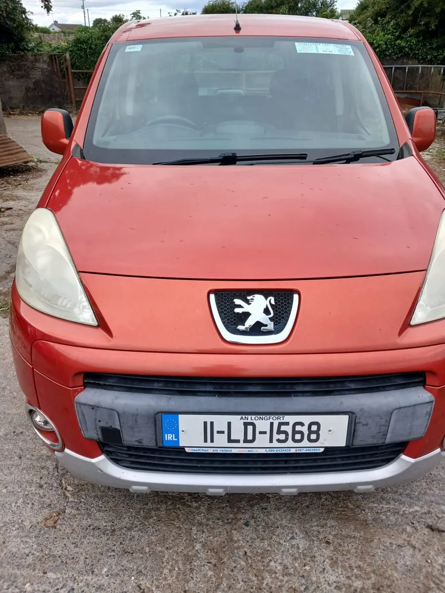 Peugeot Wheelchair Accessible van - Image 1