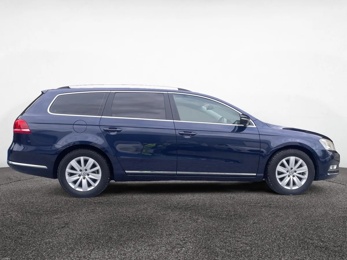 2013 Blue VW Passat Estate - Image 2
