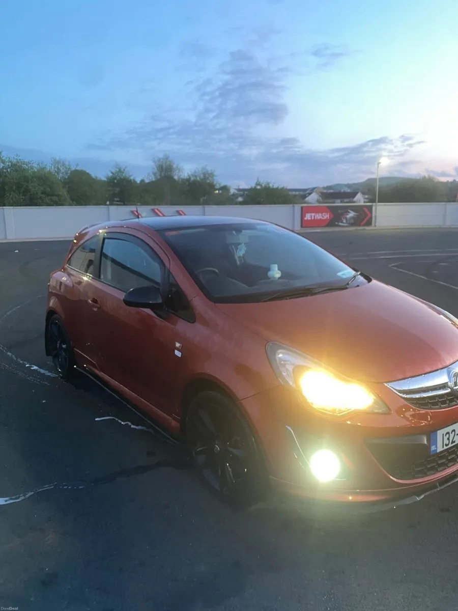 Vauxhall Corsa 2013 Metallic Orange 1.3 Diesel - Image 2