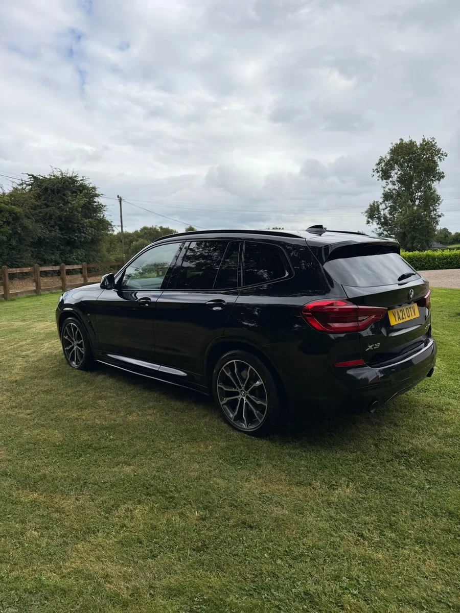 BMW X3 xDrive20D M Sport, NI Reg, 2021, FSH - Image 4