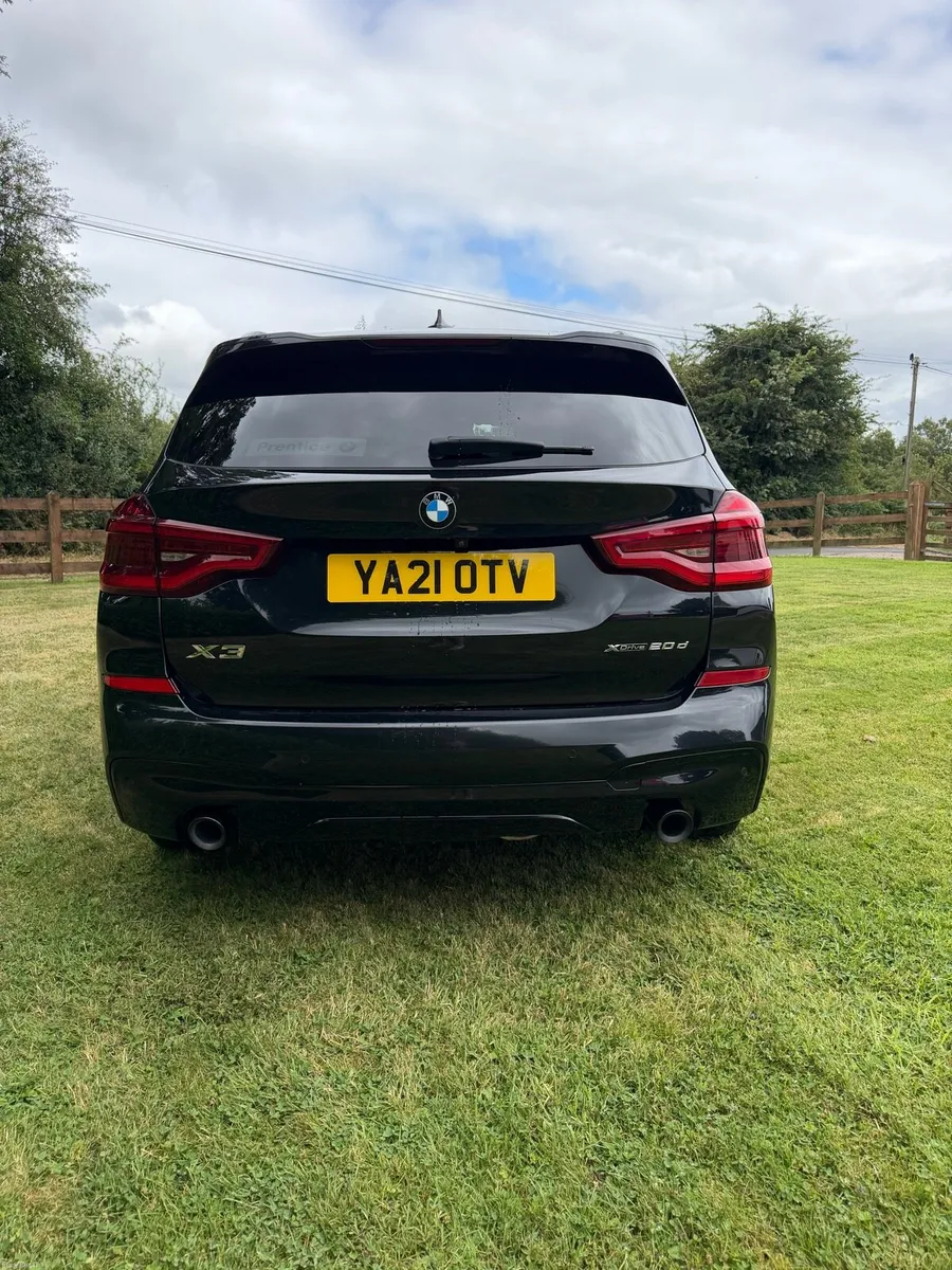 BMW X3 xDrive20D M Sport, NI Reg, 2021, FSH - Image 3
