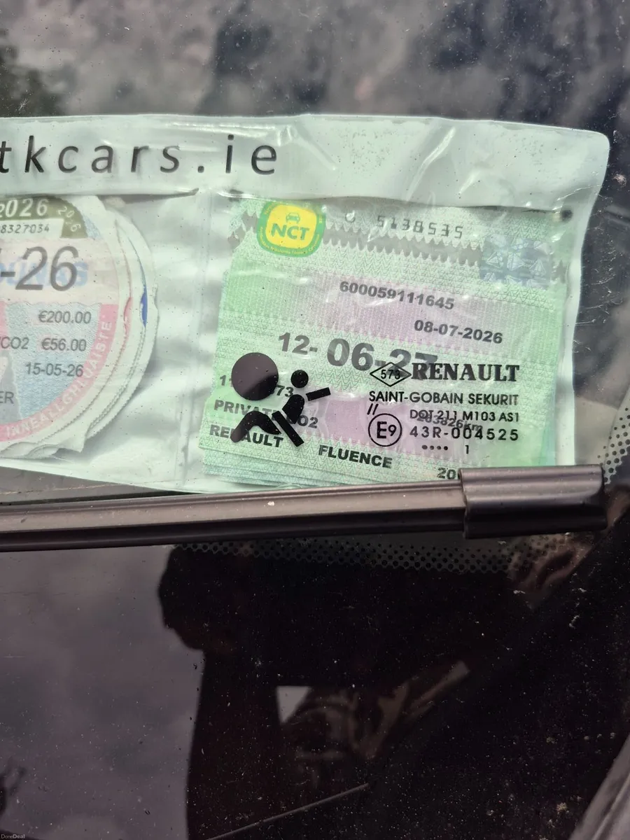 Renault Fluence 2011 New NCT 06/27 - Image 5
