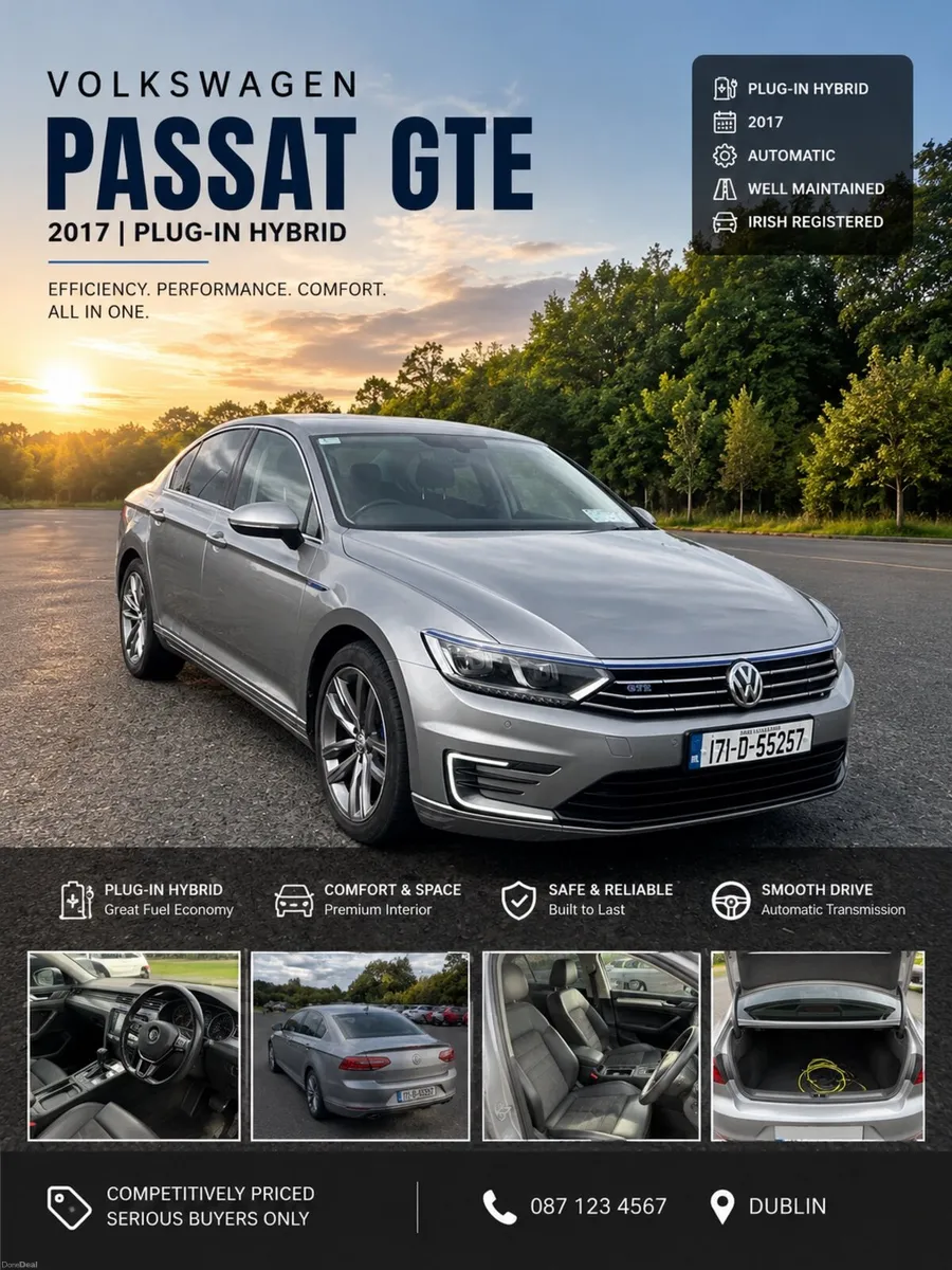 Volkswagen Passat GTE 2017 - Image 1