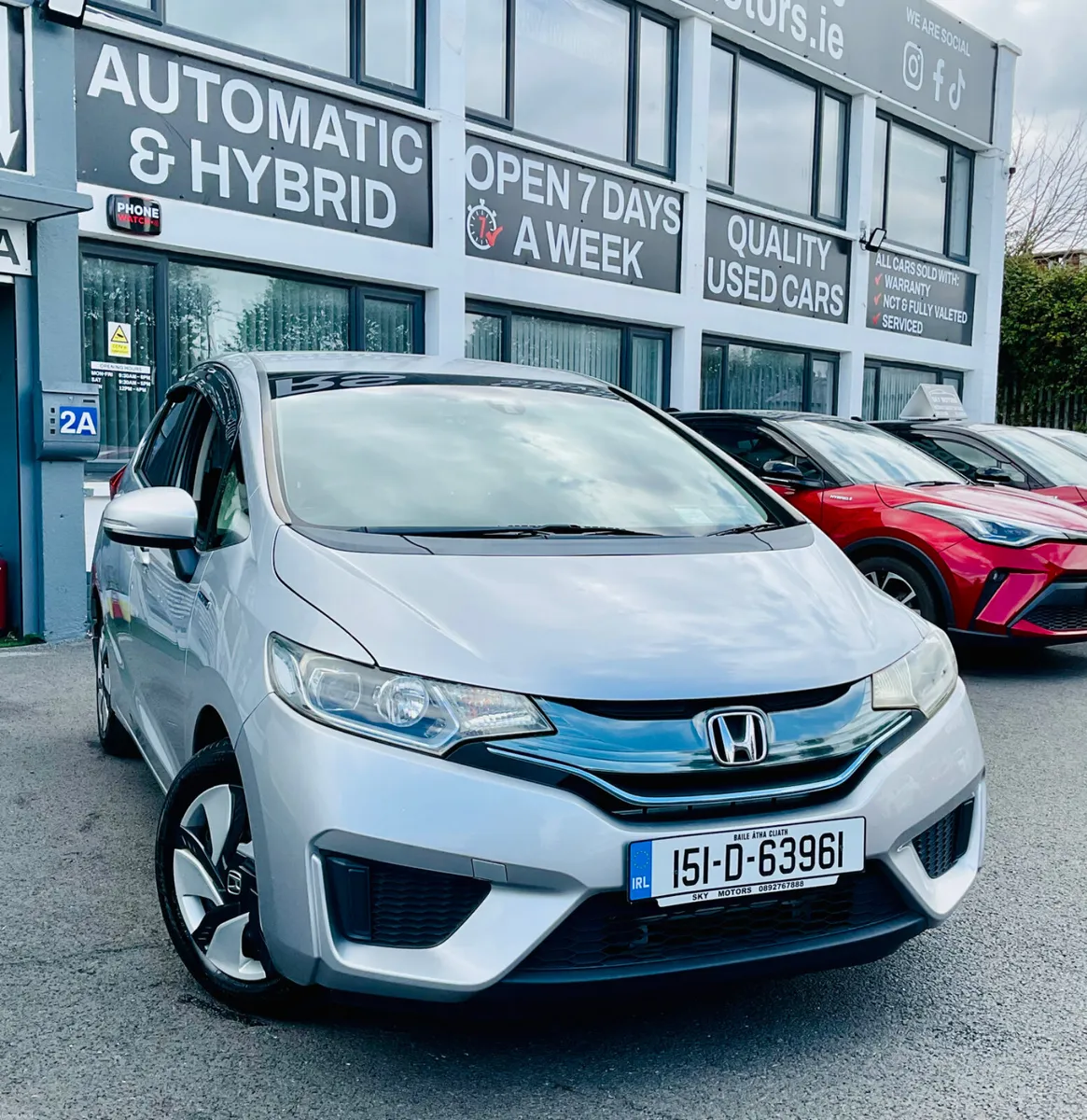 Honda Fit 2015 Hybrid Automatic 47.6Kmiles - Image 1