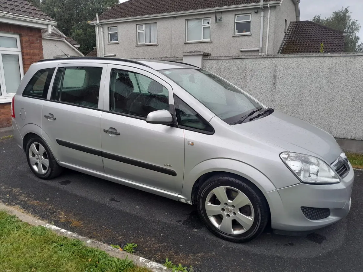 2009 Opel Zafira New NCT 08/27 - Image 1