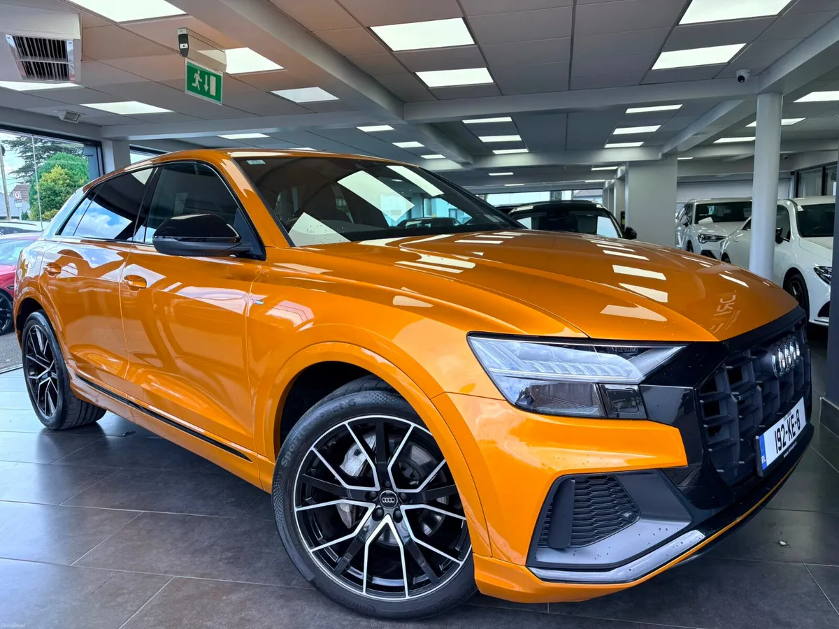 Audi Q8 3.0 TDI S-Line 268 BHP 2019 DRAGON ORANGE - Image 3