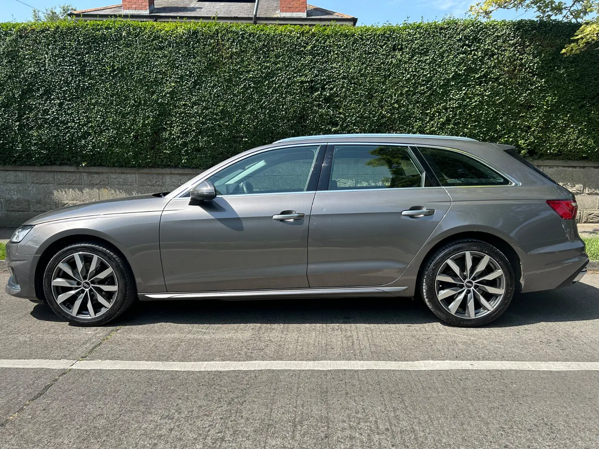 2022 AUDI A4 ESTATE COGNAC BROWN LEATHER INTERIOR - Image 4
