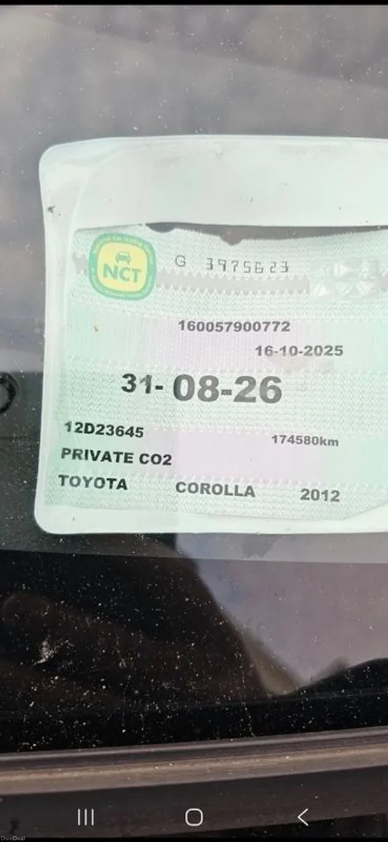 2012 Toyota Corolla - Image 2