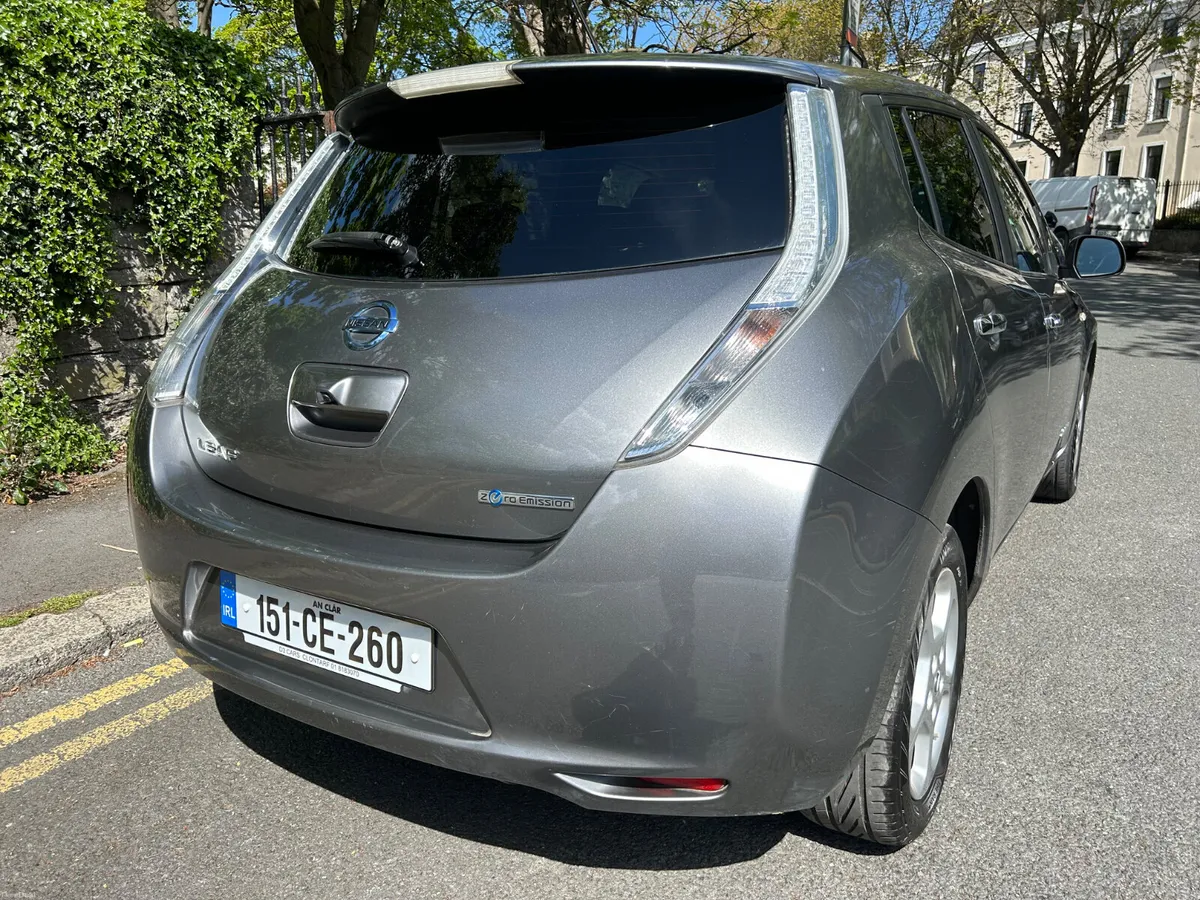 2015 NISSAN LEAF PARKING CAMREA NCT MAY 2027 - Image 5
