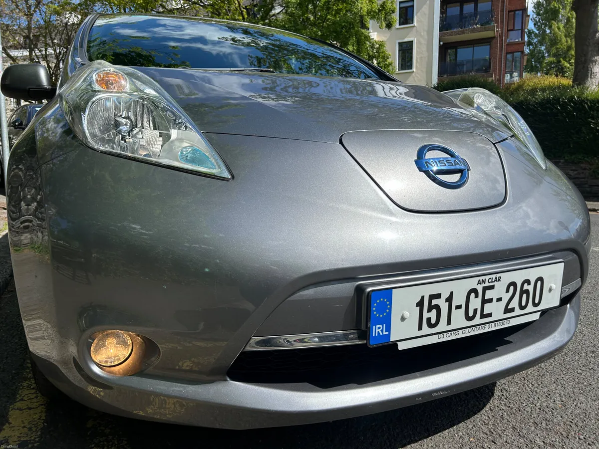 2015 NISSAN LEAF PARKING CAMREA NCT MAY 2027 - Image 3