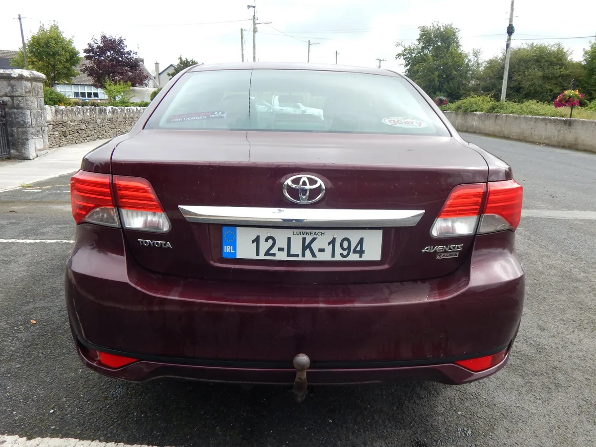 2012 Toyota Avensis Long Tax & Test 05/27 - Image 6