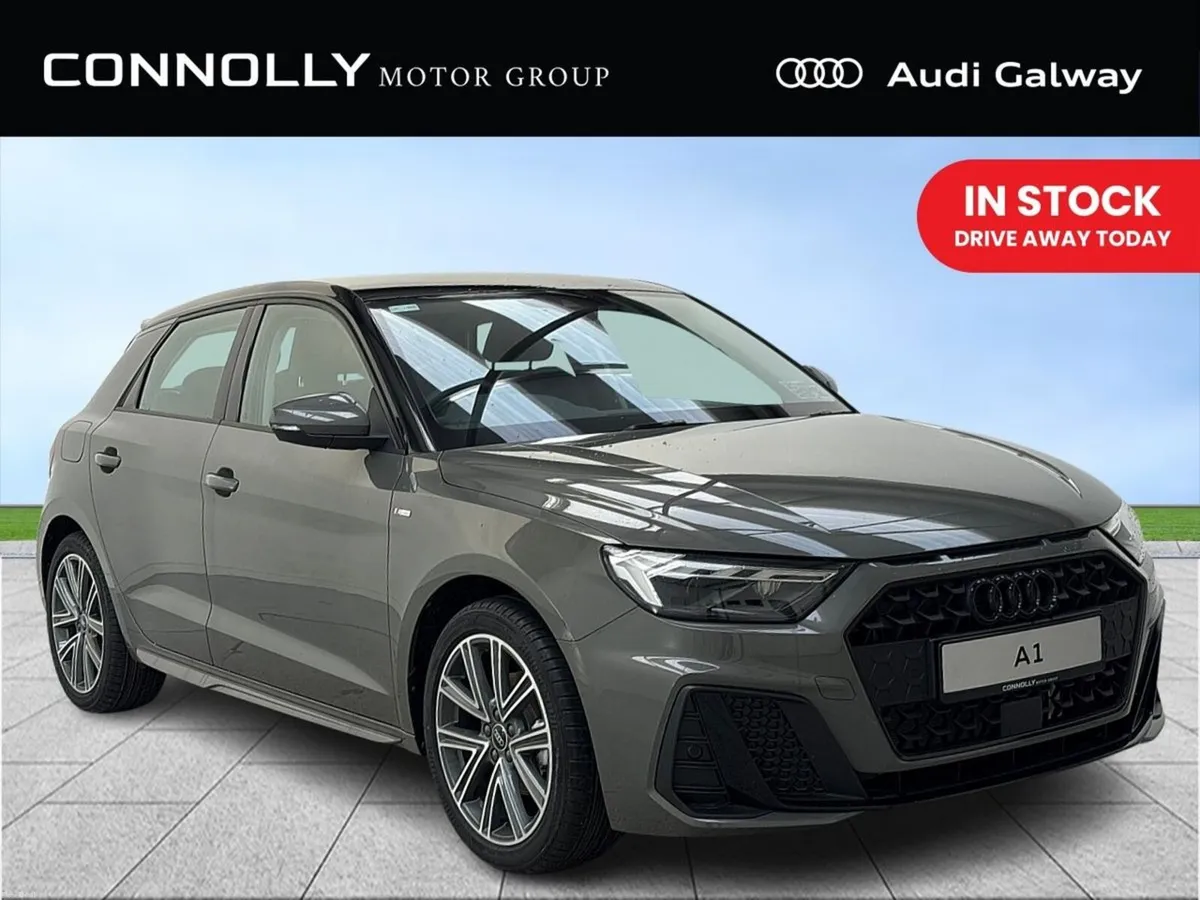 Audi A1 €379 p/m - 30 TFSI SPORTBACK S-LINE M/T - Image 1