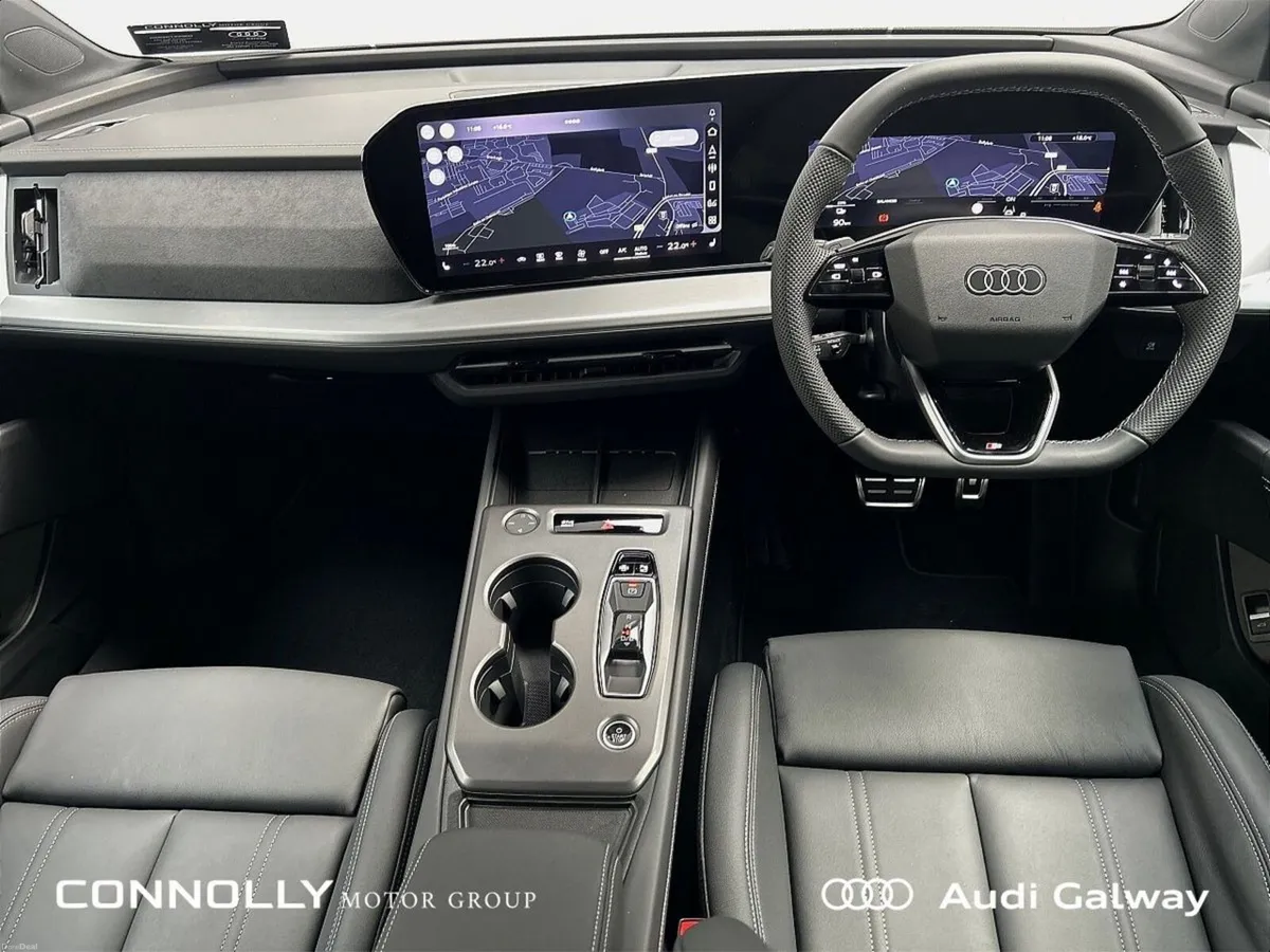 Audi Q4 e-tron €627 p/m - E-TRON S-LINE A/T ~BLACK - Image 4