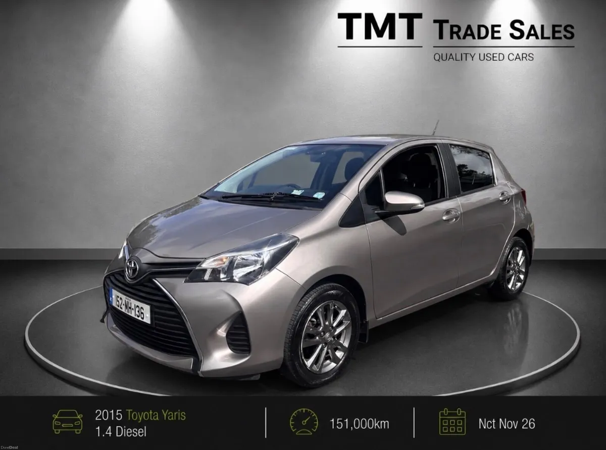 2015 Toyota Yaris 1.4 Diesel Luna - Image 1