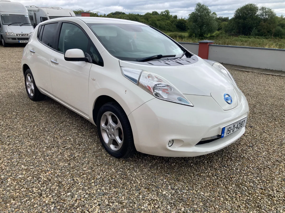Nissan Leaf 2015 electric - Image 1