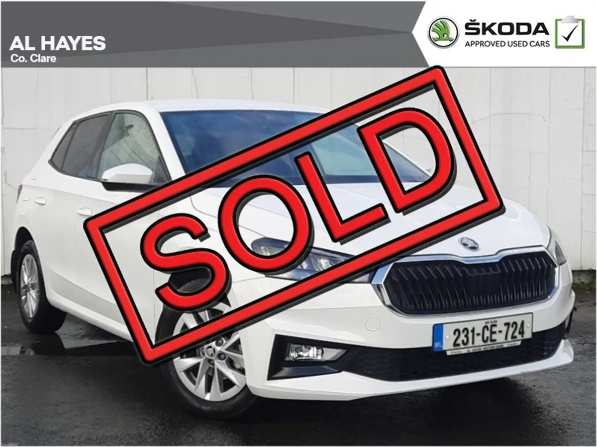 Skoda Fabia SOLD SOLD**SPORTS PACK**REVERSING CAME - Image 1