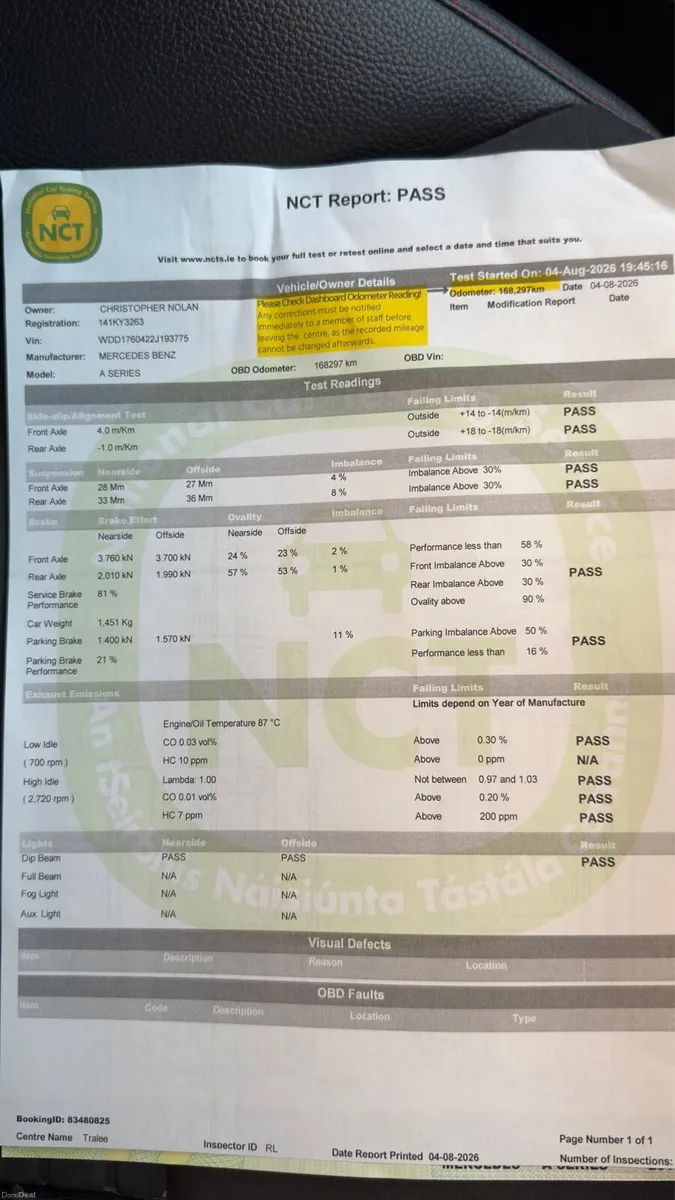 Mercedes A-Class 141*FRESH NCT* - Image 6